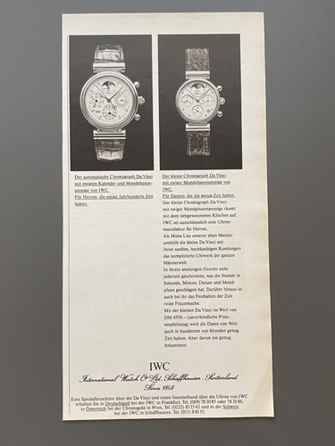 Iwc chronograph vinci - iwc,