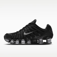 Nike Shox TL Schwarz Silber