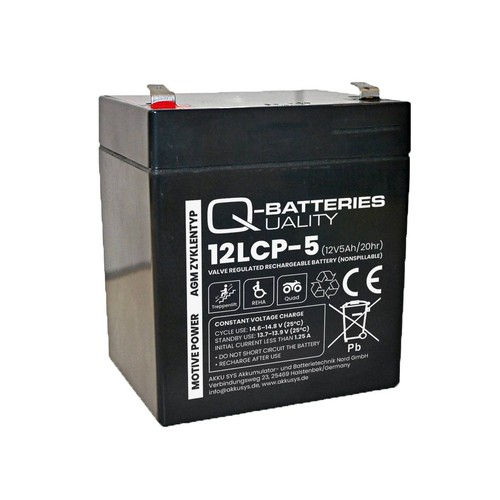 Batteries 12lcp 12v 5ah - q-batteries,