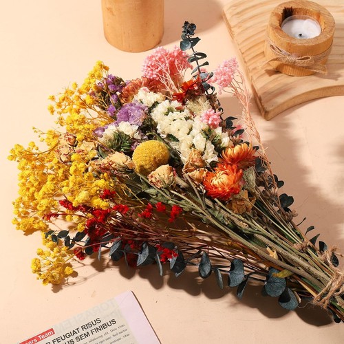 Trockenblumen deko set - trockenblumen,