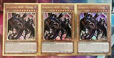 3x Schicksals-HELD-Plasma MGED-DE007 Premium Gold Deutsch 1st PLAYSET Yu-Gi-Oh