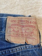 jeans levis 501 Big E 60,s
