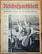Reichssportblatt, 1. Jahrgang, Nr. 17, 10. 6. 1934, sehr gut erhalten