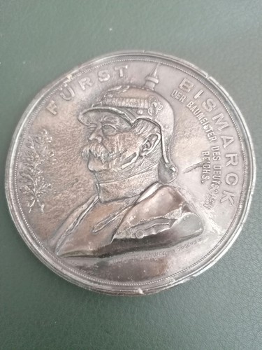 Medallie silber preußen - medallie,