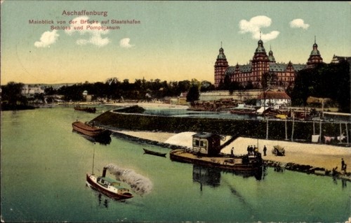 Aschaffenburg in - ak,