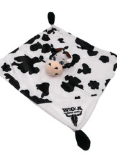 Schmusetuch Wacken Open Air WOA Schnuffeltuch 26 cm Kuh Schwarz Weiß Rar Selten