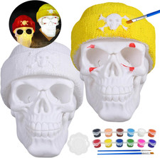 Halloween Deko Totenkopf Lampe