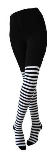 Damen ringelstrumpfhosen - damen,