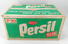 Original Henkel Karton Waschpulver Persil 59 noch ungeöffnet mit 20 Stück Selten