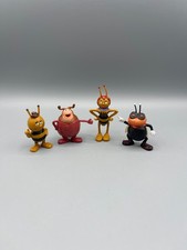 ?4x Biene Maja Figuren von Schleich Vintage Apollo Film, 1976 Puk Willi Cassand