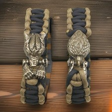 Reenactment LARP Armband Wolf