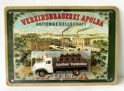 Modellauto bier lkw apoldaer - modellauto,