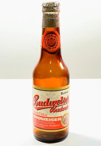 Budweiser budvar bierflasche - budweiser,