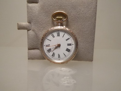 Antik damen taschenuhr galonne - antik,