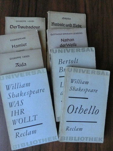 Reclam hefte 8stück - ,