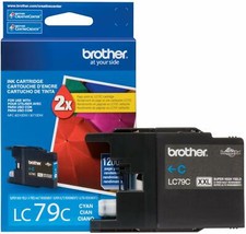 GENUINE Brother LC79 Cyan for