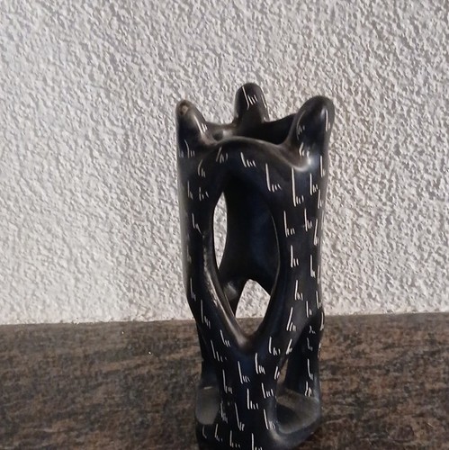 Abstrakte skulptur figur - skulptur,