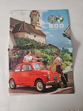 Steyr Puch 500 (Fiat) 1957-1966 Prospekt (A1307) FAKSIMILE Archiv Verlag