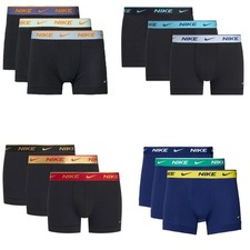Nike Boxershorts Unterhose Shorts Unterwäsche Everyday Herren 3er Pack schwarz