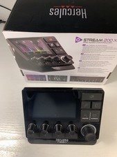 Hercules Stream 200 XLR Audio Controller Schwarz Gebraucht