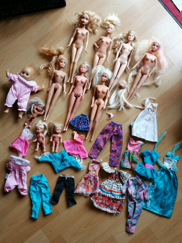 Konvolut vintage alte barbie - vintage,