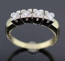 ALLIANZRING MIT 4 BRILLANTEN