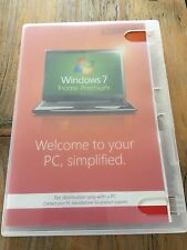 Windows 7 Home Premium, 64 bit mit Holo DVD, Englisch ,SB Ware mit MwSt Rechnung