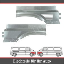 VW T4 Transporter 1996-03 Mopf lange Front Kotflügel Vorne Reparaturblech Paar