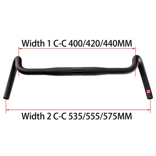 Carbon gravel lenker big flare - big,
