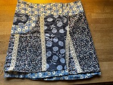 Moshiki & Nijens Damen Rock Minirock Hippie Wickelrock Gr. One Size 