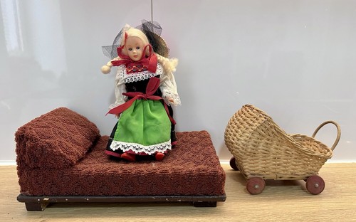 Vintage puppe trachtenpuppe - vintage,