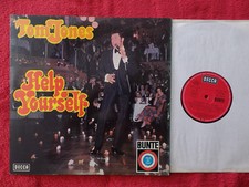 Tom Jones - Help yourself       German Decca / Bunte LP mit Poster