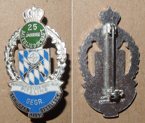 Emailliertes abzeichen - emailliertes, 25