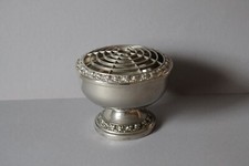 edle englische Steckvase Tischvase Vase versilbert Tischdekoration Lanthe 022311