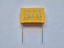 Kondensator gelb 0,47µF 275 V