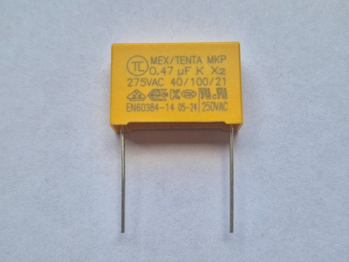 Kondensator gelb 47µf 275 - gelb, 0,47µf