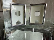 Bilderrahmen,Glas,gebogen,2erF