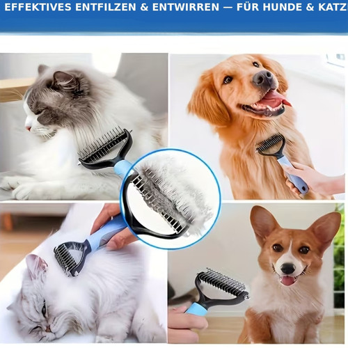 Entfilzungskamm katze hund - entfilzungskamm,
