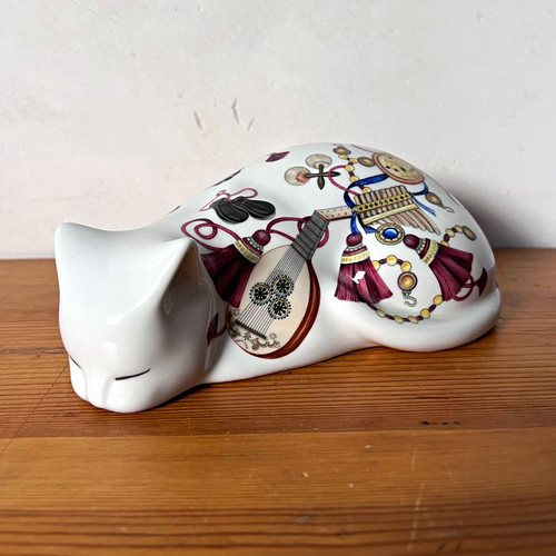 Villeroy boch katzenfigur - &,