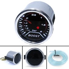 Ladedruck Anzeige Zusatz Einbau Instrument Universal 52mm Tenzo Race beleuchtet