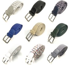 Stretchgürtel Flechtgürtel Gürtel elastisch Breite 3,5cm Jeansgürtel