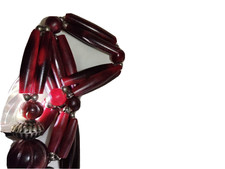 Art Deco Cherry Amber Bakelit