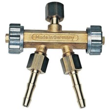 Doppelabzweigventil Schutzgas