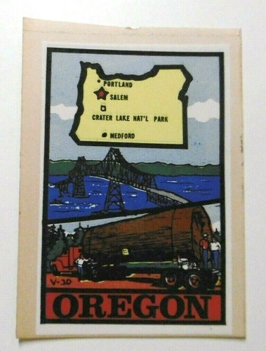 Souvenir aufkleber oregon the - souvenir-aufkleber,