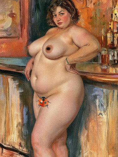 Frau akt erotische nude - -,