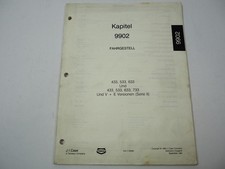 Case IHC 433 533 633 733 V / E Serie II Fahrgestell Werkstatthandbuch 1990