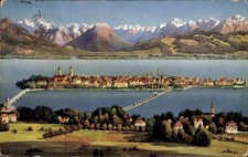 Ak Lindau im Bodensee