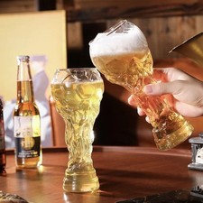 Bierglas Fußball Form