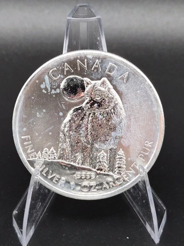 Kanada wolf 2011 1 oz - wolf,