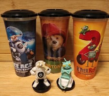 3x Kino Becher Cinema Cup +++ Ice Age, Ritter Rost und Paddington +++ Topper 